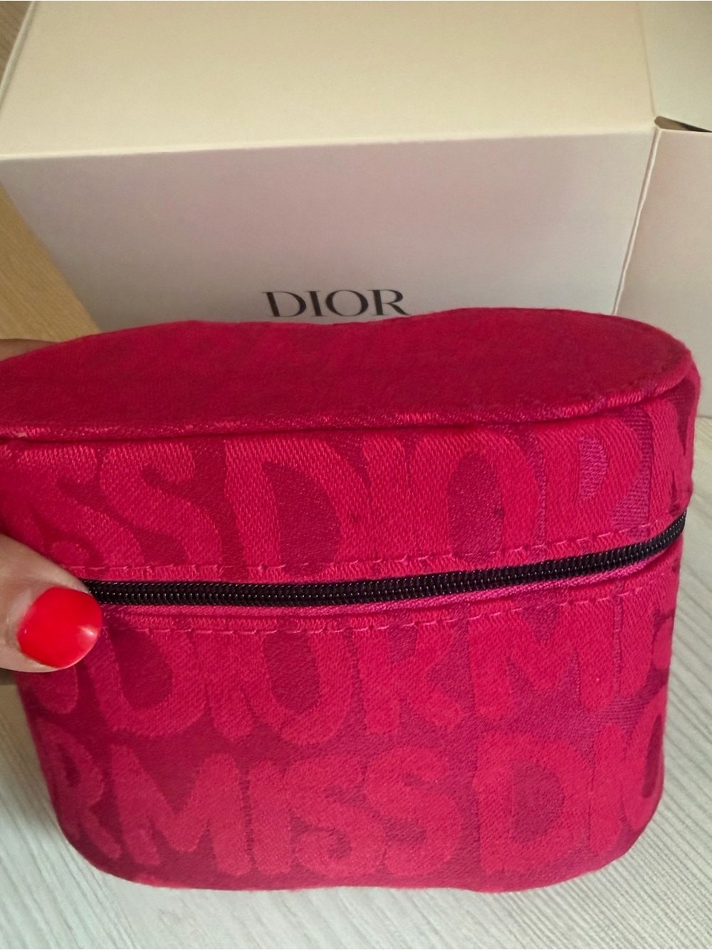 Miss Dior Fuchsia vanity -new with box